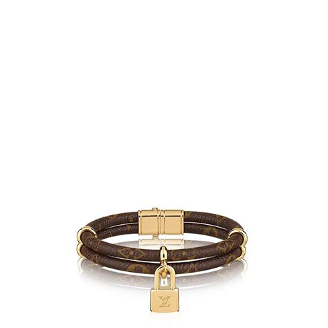 pulsera piel louis vuitton|Productos de Louis Vuitton: Pulsera Keep It Double en piel.